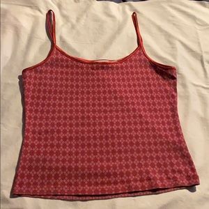 Energie Juniors' Argyle Pattern Cami Style Top